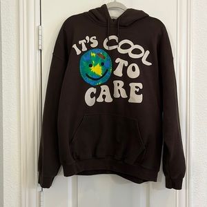 Lonely Ghost-It’s cool to care Hoodie.